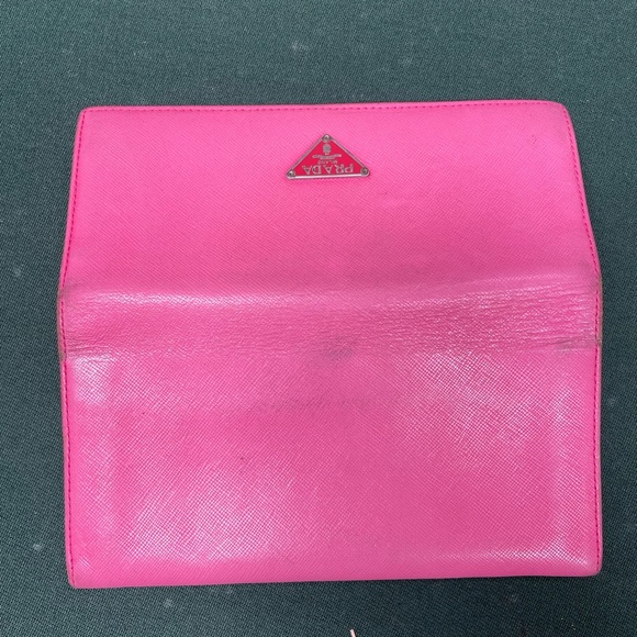SOLD - 100% Authentic Pink Prada Wallet - Picture 2 of 5